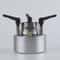 Portable Jet Fire Alcohol Stove Burner With Wooden Mat For Camping 6