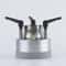 Portable Jet Fire Alcohol Stove Burner With Wooden Mat For Camping 8