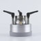Portable Jet Fire Alcohol Stove Burner With Wooden Mat For Camping 8
