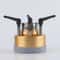 Portable Jet Fire Alcohol Stove Burner With Wooden Mat For Camping 4