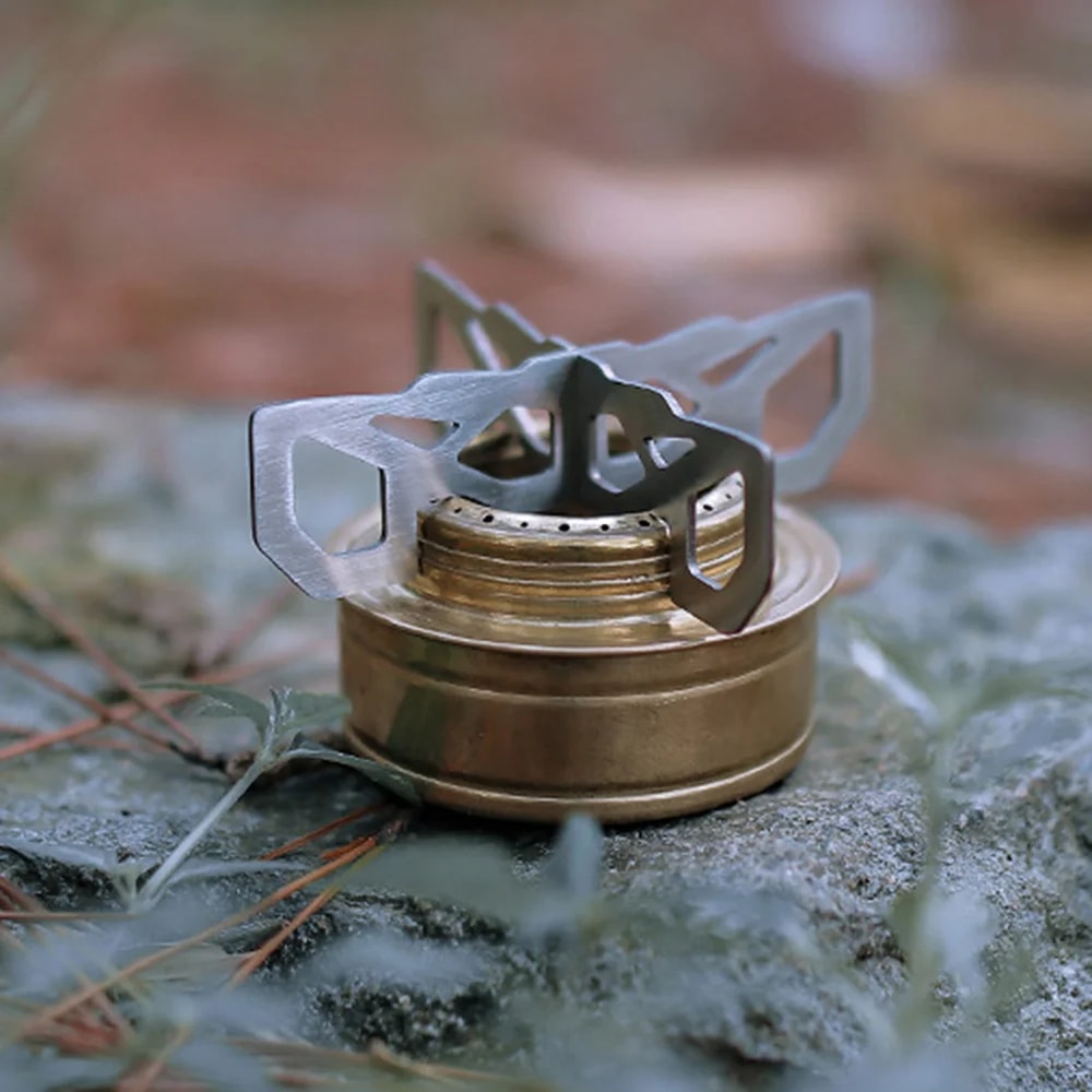 Lightweight Stainless Steel Camping Stove Stand For Outdoor Cooking 1