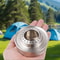 Portable Mini Backpacking Camp Stove With Folding Fire Cover High Combustion Efficiency 3