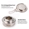 Portable Mini Backpacking Camp Stove With Folding Fire Cover High Combustion Efficiency 4