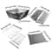 Portable Folding BBQ Stove Stainless Steel Fire Pit For Camping Picnics 4