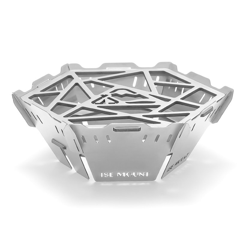 Removable Stainless Steel Camping Stove Windscreen For Portable Outdoor Cooking 2