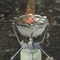 Removable Stainless Steel Camping Stove Windscreen For Portable Outdoor Cooking 0