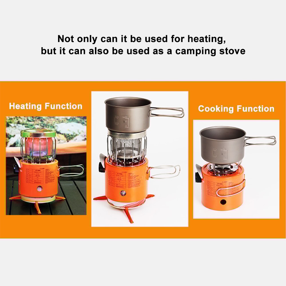 Portable Outdoor Gas Heater Camping Stove Cooking Heating 6
