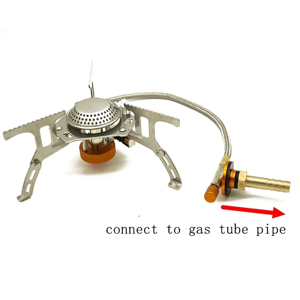 Premium Outdoor Camping Gas Stove Adapter Connector For LPG Cylinders 5