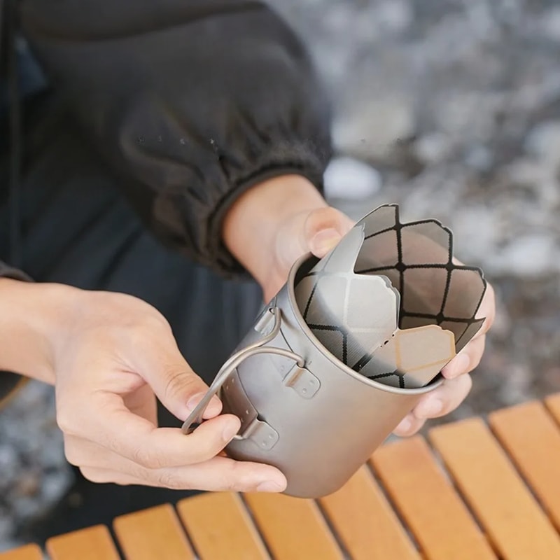 Ultra Light Windproof Camping Stove Shield Ring For Burners 3