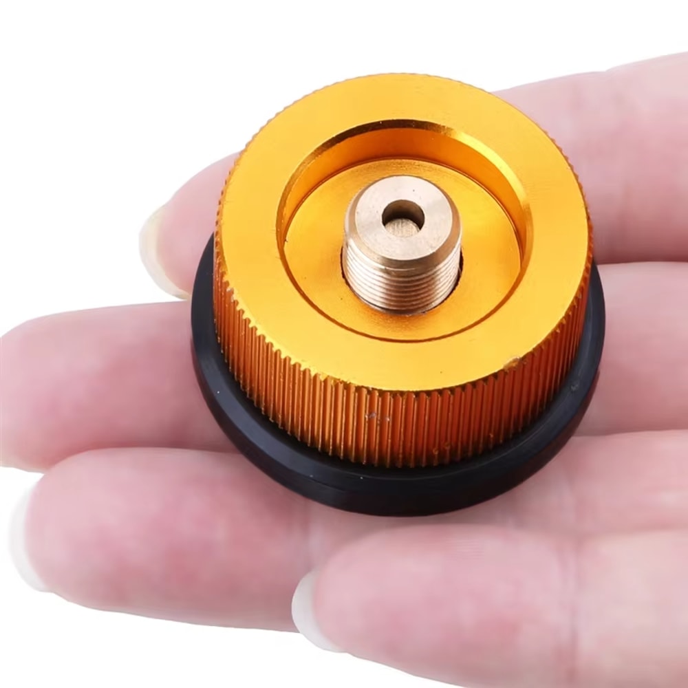 Universal Camping Stove Adapter Portable Gas Cartridge Converter Connector
