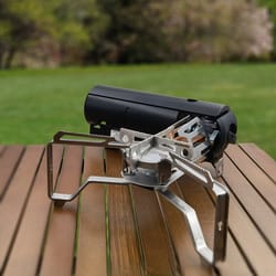 stainless steel camping stove rack portable stove stand with storage bag