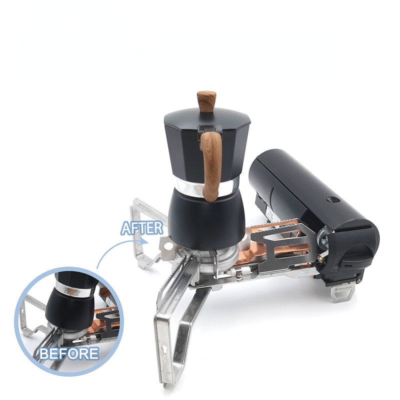 Stainless Steel Camping Stove Rack Portable Stove Stand With Storage Bag 2