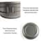 Titanium Camping Pot Foldable Lunch Box Ultralight Cookware For Hiking And Backpacking 3