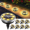 Solar Ground Lights Waterproof Outdoor Auto On Off LED Pathway Lights 0