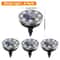 Solar Ground Lights Waterproof Outdoor Auto On Off LED Pathway Lights 3