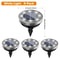 Solar Ground Lights Waterproof Outdoor Auto On Off LED Pathway Lights 3