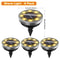 Solar Ground Lights Waterproof Outdoor Auto On Off LED Pathway Lights 5