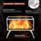 Portable Camping Wood Stove with Secondary Combustion Foldable Tent Heating Stove