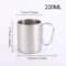 Stainless Steel Camping Mug With Carabiner Handle Portable Travel Cup For Hiking And Outdoor Use 1