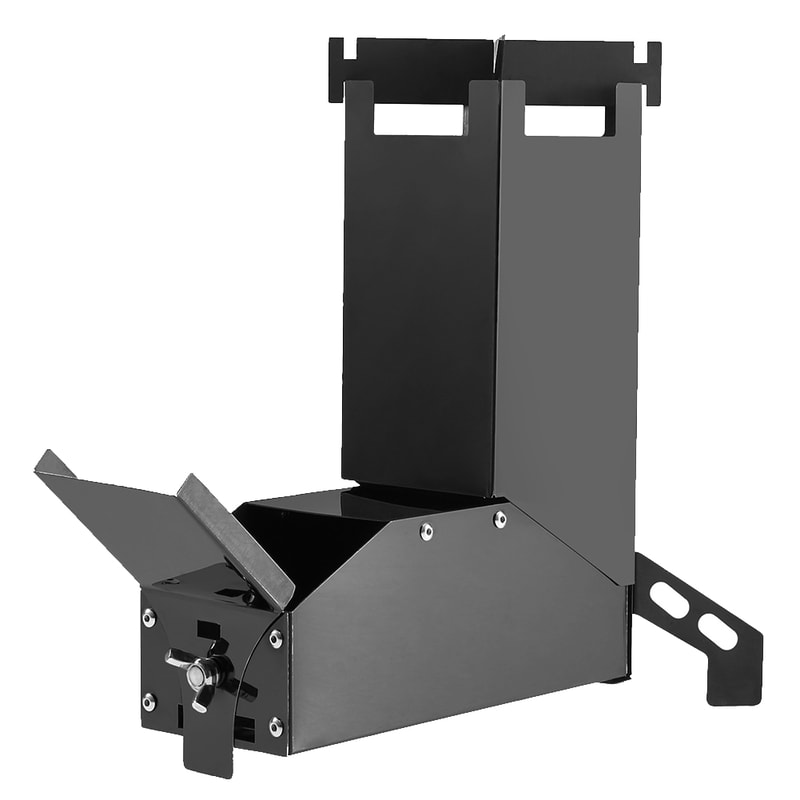 Portable Stainless Steel Rocket Stove For Camping Hiking Outdoor Cooking 2