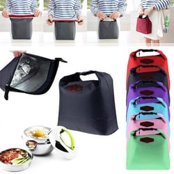 insulated lunch bag large soft cooler for work beach and travel