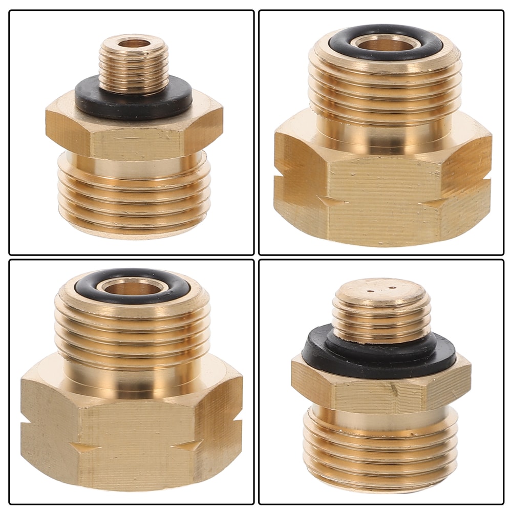 Propane Adapter For Camping Stove Gas Bottle Connector Converter 5