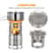 Camping Wood Burning Stove Stainless Steel Backpacking Stove For Outdoor Cooking 4