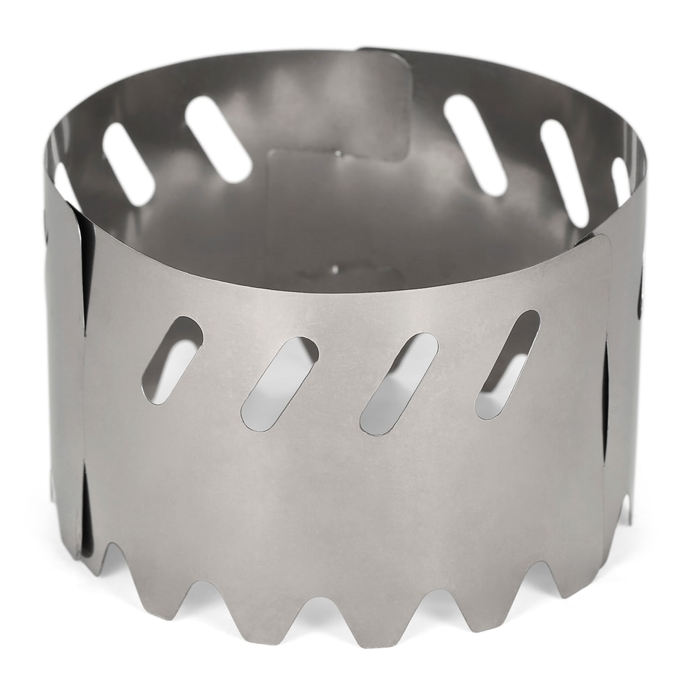 Titanium Camping Windscreen Stove Stand Ultralight Backpacking Gear 6