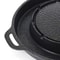 BBQ Hot Pot Grill Pan Dual Cooking Non Stick Camping Cooker 3