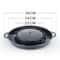 BBQ Hot Pot Grill Pan Dual Cooking Non Stick Camping Cooker 4