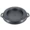 BBQ Hot Pot Grill Pan Dual Cooking Non Stick Camping Cooker 5