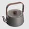 Portable Camping Kettle With Wooden Handle Lightweight Outdoor Teapot Coffee Pot 1
