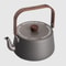 Portable Camping Kettle With Wooden Handle Lightweight Outdoor Teapot Coffee Pot 1