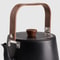Portable Camping Kettle With Wooden Handle Lightweight Outdoor Teapot Coffee Pot 2