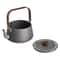 Portable Camping Kettle With Wooden Handle Lightweight Outdoor Teapot Coffee Pot 6