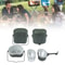 Aluminum Camping Mess Kit Lightweight Outdoor Lunch Box For Hiking Backpacking 1