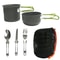 Camping Cookware Set Lightweight Outdoor Cooking Kit For Hiking Picnic Trekking 1