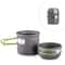 Camping Cookware Set Lightweight Outdoor Cooking Kit For Hiking Picnic Trekking 3