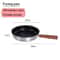Mini Wok Frying Pan For Camping Non Stick Stainless Steel Skillet 5