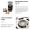 Portable Camping Coffee Maker Set With French Press Gas Stove 4