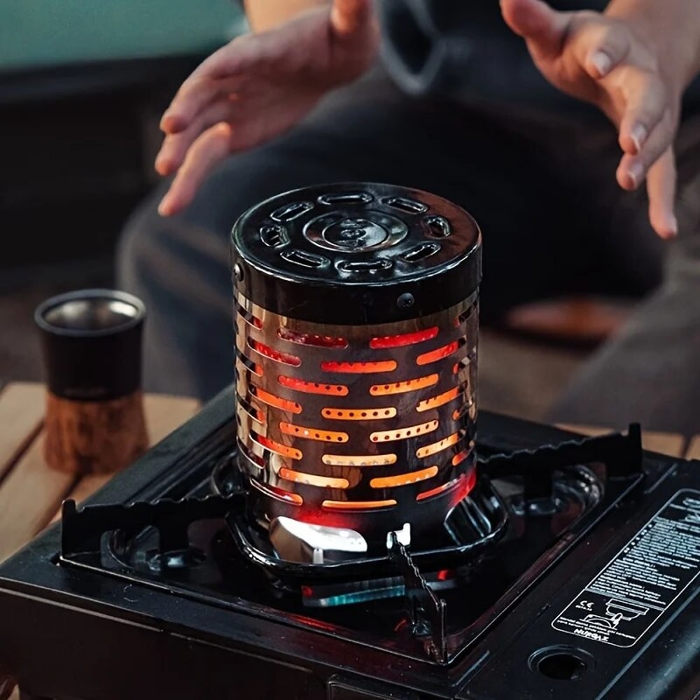 Camping Heater Stove Stainless Steel Infrared Outdoor Cooker Baking Burner 1