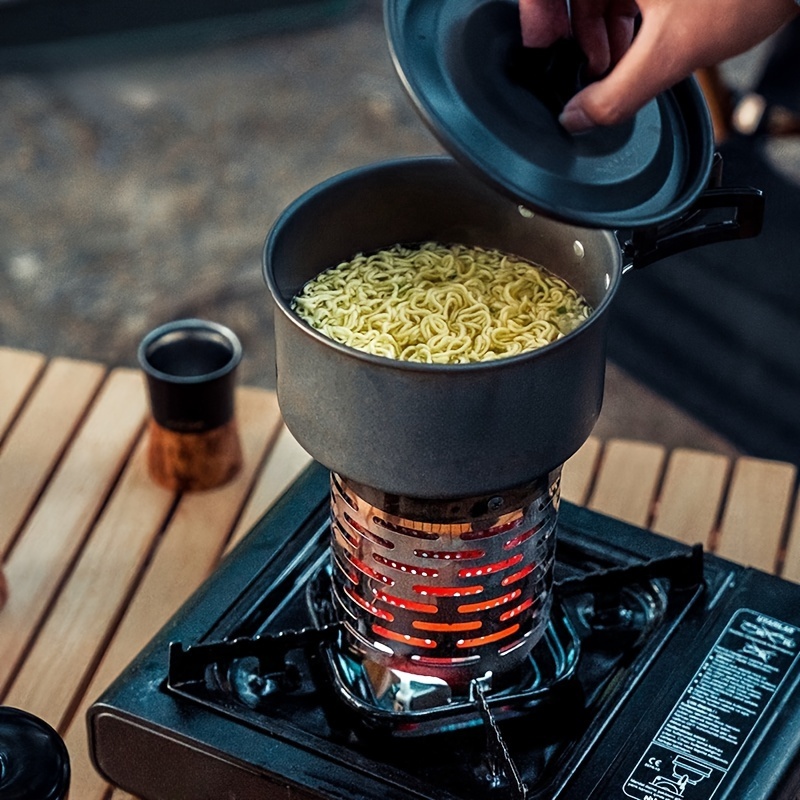 Camping Heater Stove Stainless Steel Infrared Outdoor Cooker Baking Burner 6