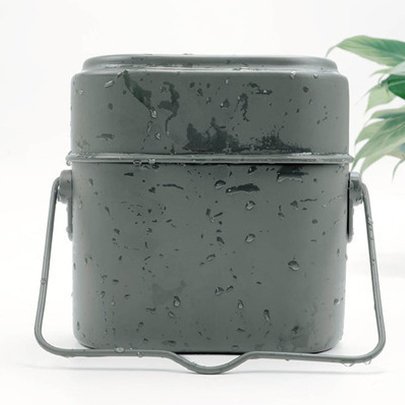 Lightweight Camping Mess Tin Portable Aluminium Cooking Kit for Backpacking & Hiking