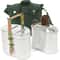 Camping Canteen Set With Cup Lightweight Outdoor Cookware Hiking Cooking Kit 6