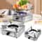 Ultralight Camping Alcohol Stove Stainless Steel Drawer Burner For Outdoor Cooking 2