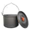 Portable Camping Hanging Pot Non Stick Campfire Cooking Pot For Outdoor Cooking And Hiking 0