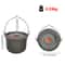 Portable Camping Hanging Pot Non Stick Campfire Cooking Pot For Outdoor Cooking And Hiking 3