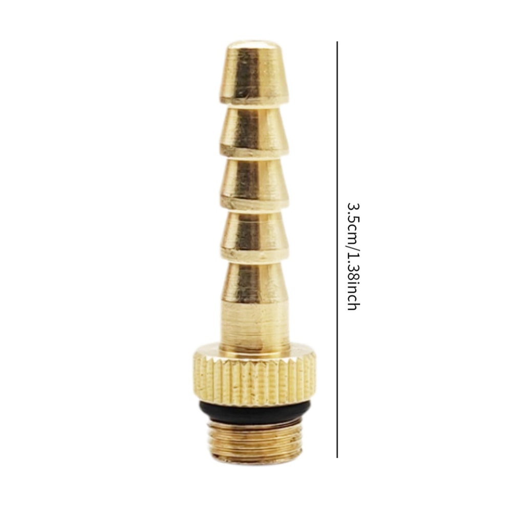 Gas Tank Adapter Brass Camping Gas Converter For Propane Stove Outdoor Use 4