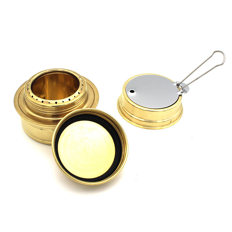 Ultralight Alcohol Camping Stove Portable Backpacking Cooking Burner 2