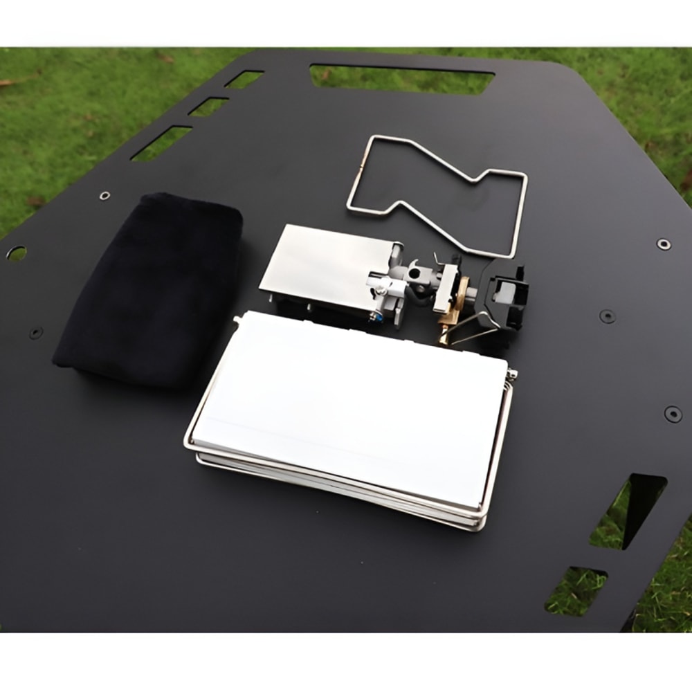 Camping Stove Foldable Gas Burner For Outdoor Cooking Hiking BBQ 1